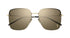 YSL 58 Sunglass Woman Metal Accessories